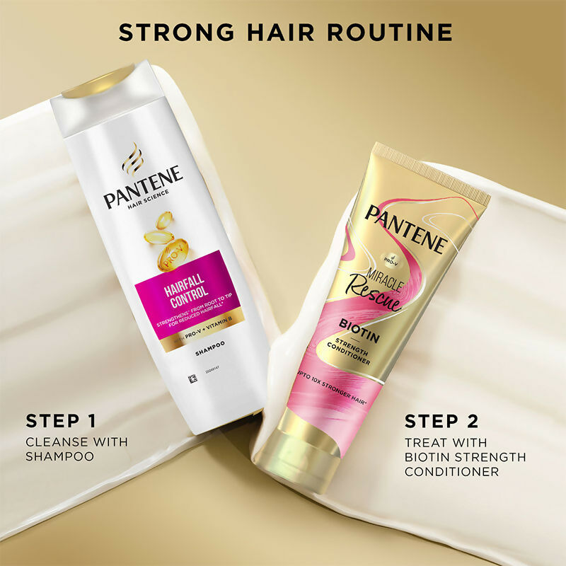 Pantene Miracle Rescue Biotin Strength Conditioner | Swadesiicart