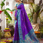 Shree Shyam Fashion Violet Soft Silk Saree