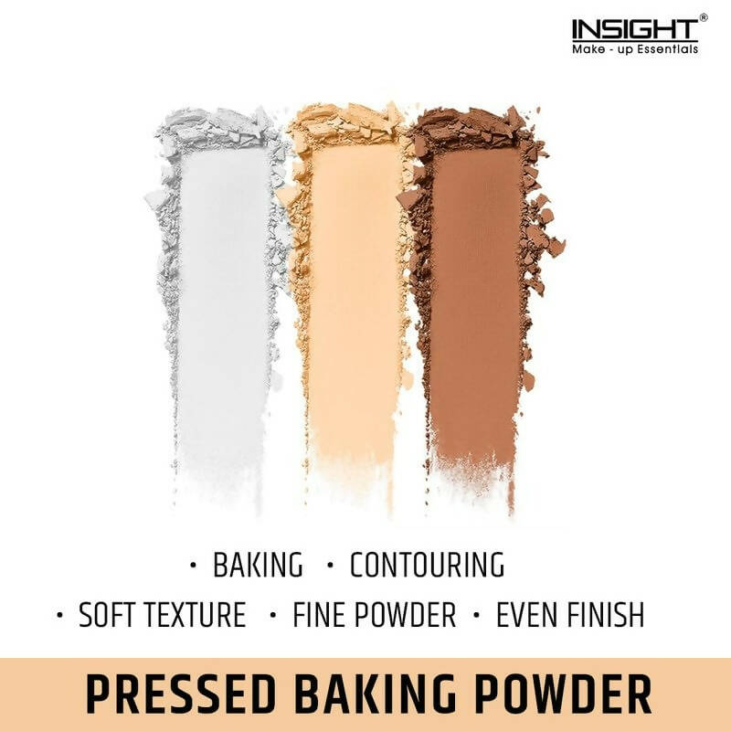 Insight Cosmetics 3 In1 Pressed Baking Powder - Swadesiicart