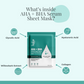 Bake AHA + BHA Serum Sheet Mask | Swadesiicart