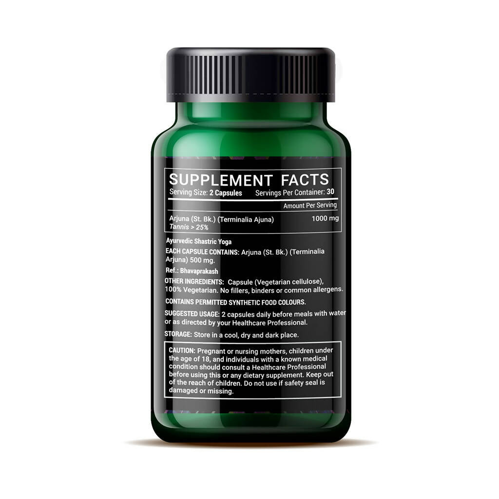 Livestamin Arjuna Capsules - Swadesiicart