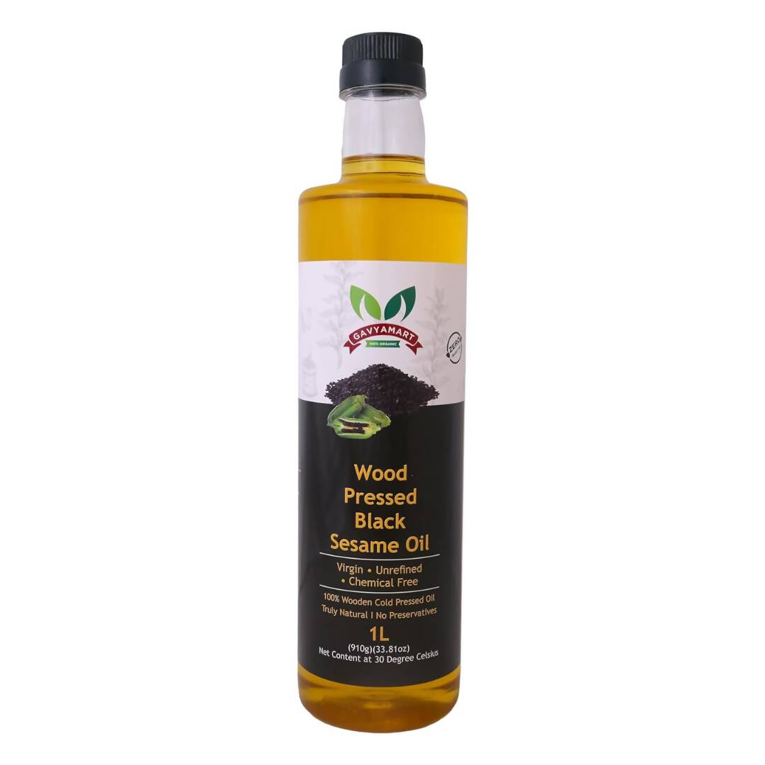 Gavyamart Wood Pressed Black Sesame Oil - GAVYAMART PANCHGVYA UTPAD PRIVATE LIMITED