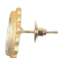Joban Fashion Women Matte Gold Brass Jhumka | Swadesiicart
