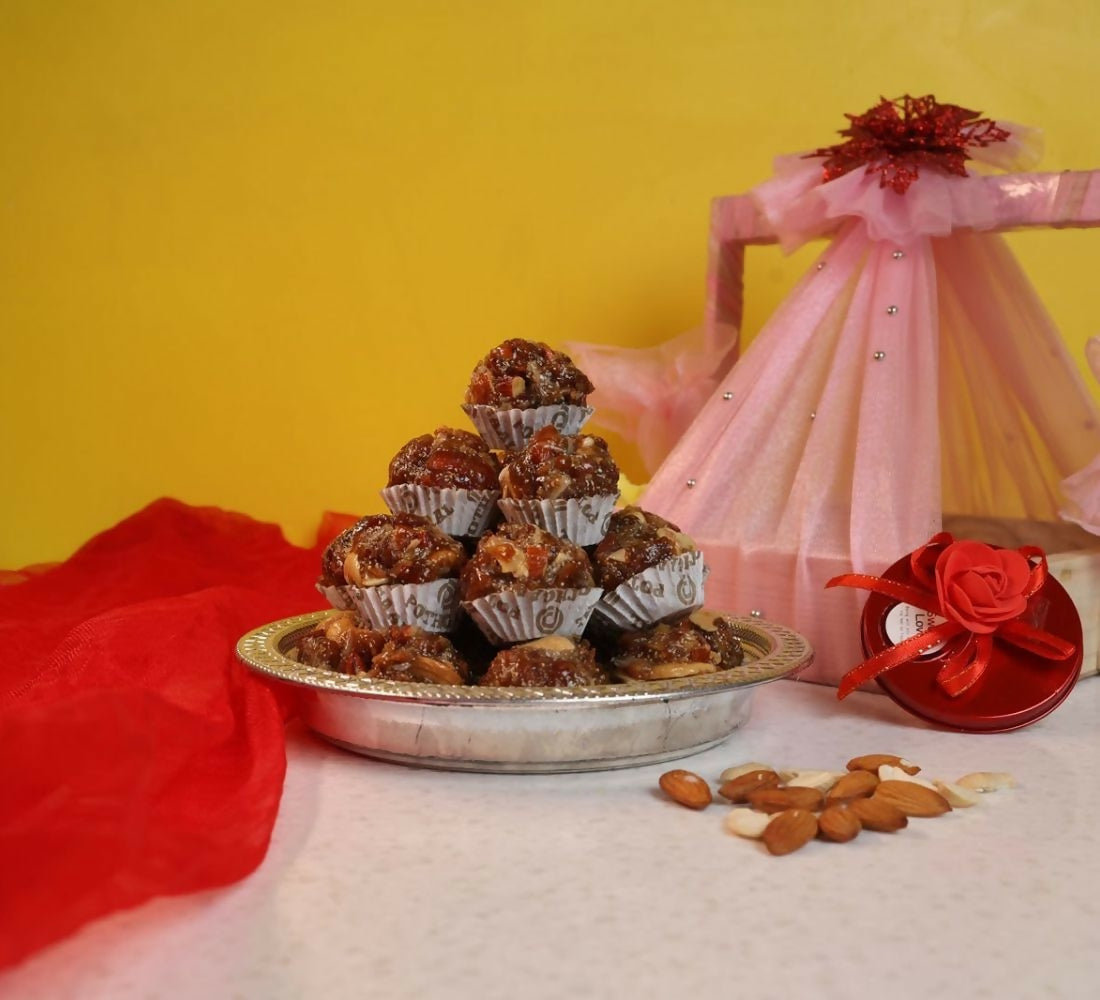 Pothgaal Sweets Dryfruit Laddu | Swadesiicart