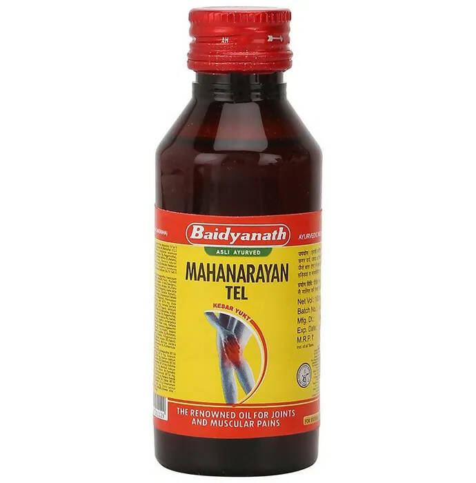 Baidyanath Jhansi Mahanarayan Tel | Premium Ayurvedic Oil for Joint & Muscle Pain Relief - Swadesiicart