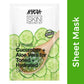 Nykaa Skin Secrets Indian Rituals Cucumber + Aloe Vera Sheet Mask For Toned & Hydrated Skin - Swadesiicart
