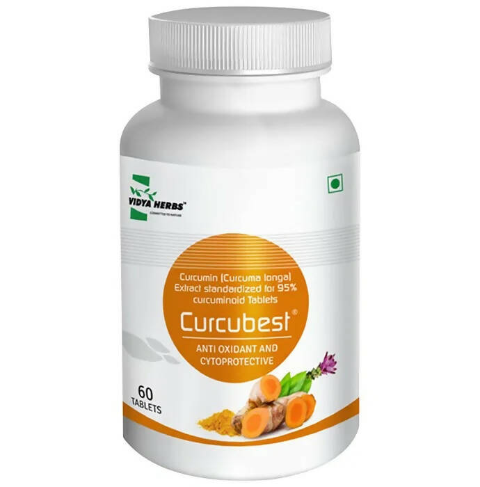 Vidya Herbs Curcubest Tablet - Swadesiicart