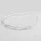 VOJ Silver Plated AD Studded Wave Shaped Hairband | Swadesiicart