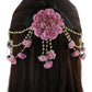 Baby Pink Flower Hair Accessories
