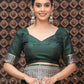Shree Shyam Fashion Green Silk Saree