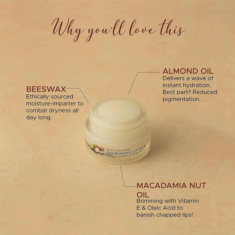 PureSense Macadamia Nourishing Lip Balm - Swadesiicart