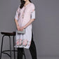 Ahalyaa Women's Traditional wear Kurta - Pink | Swadesiicart