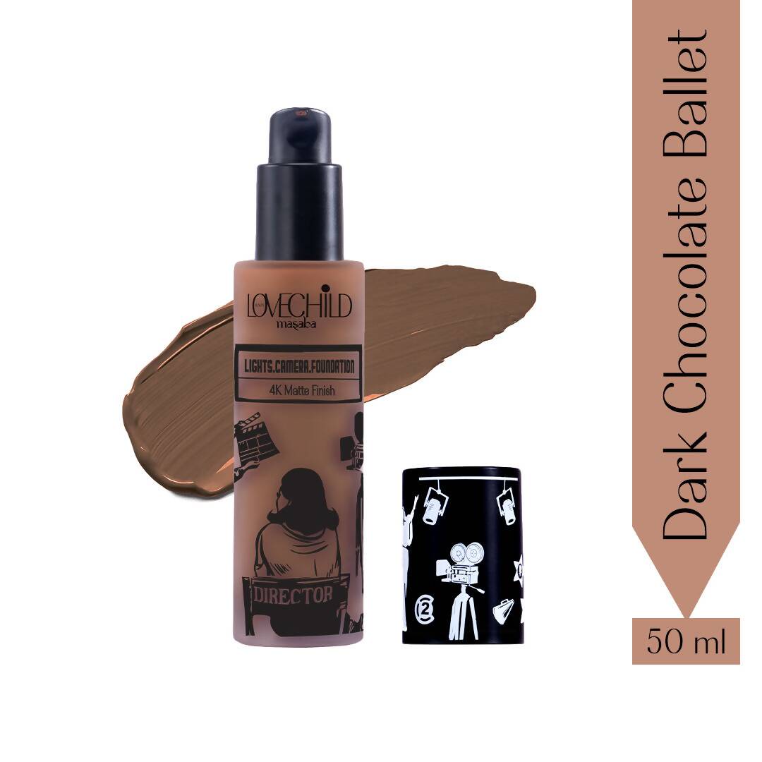 LoveChild By Masaba Gupta Lights. Camera. Foundation - Dark Chocolate Ballet | Swadesiicart