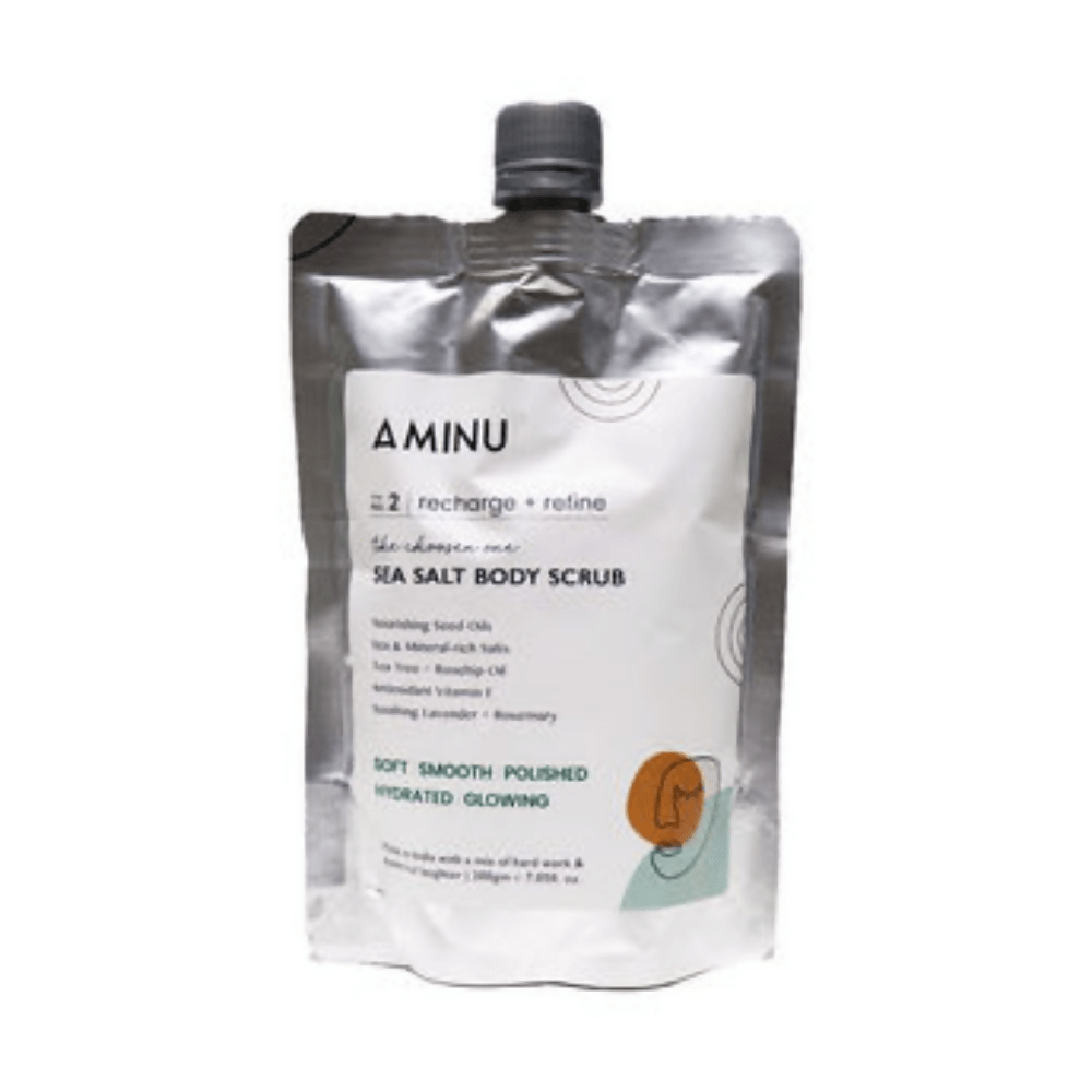 Aminu Sea Salt Body Scrub | Swadesiicart