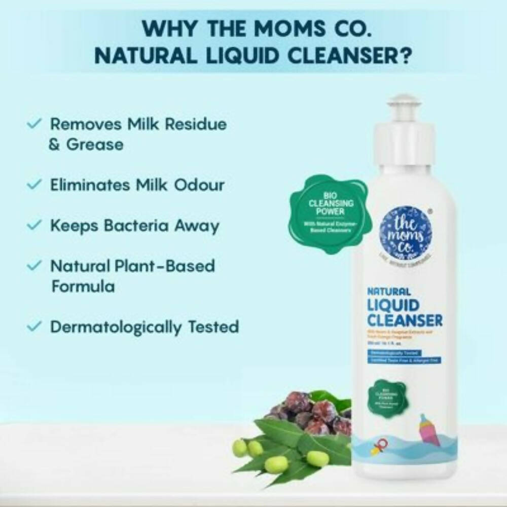 The Moms Co Natural Liquid Cleanser - Swadesiicart