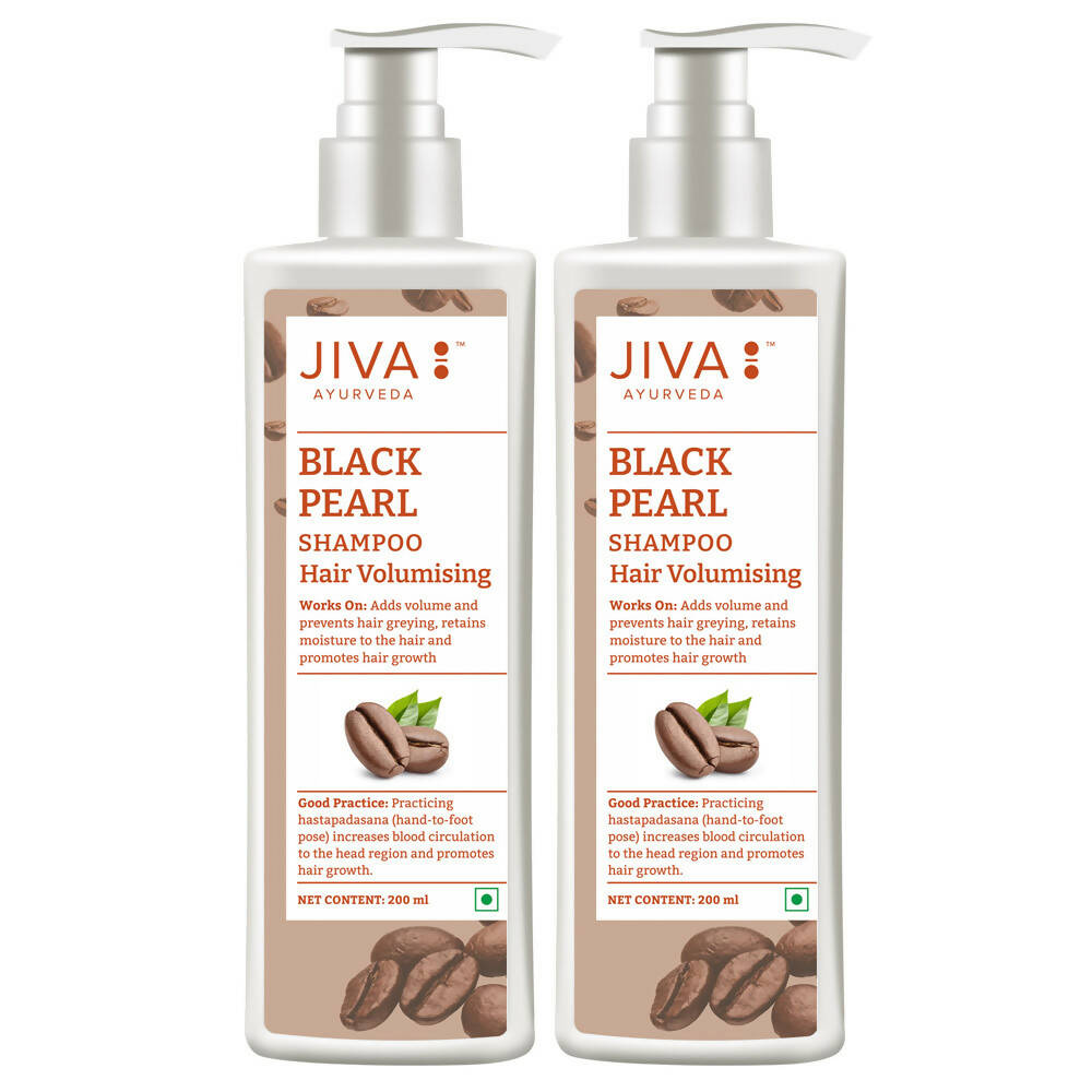 Jiva Ayurveda Black Pearl Shampoo - Swadesiicart