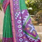 Shree Shyam Fashion Pochampalli Silk Purple Saree