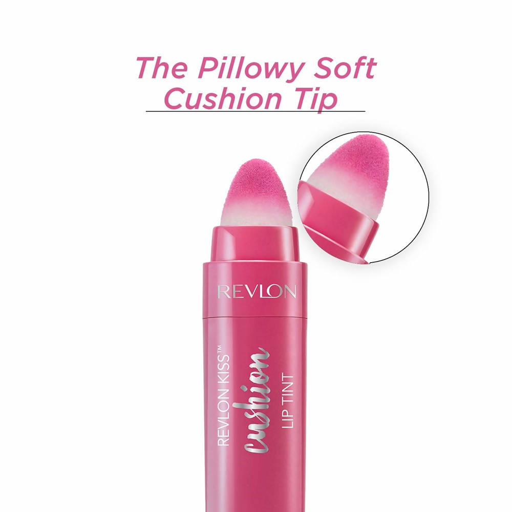 Revlon Kisstty Kiss Cushion Lip Tint - Pink Irl - Swadesiicart