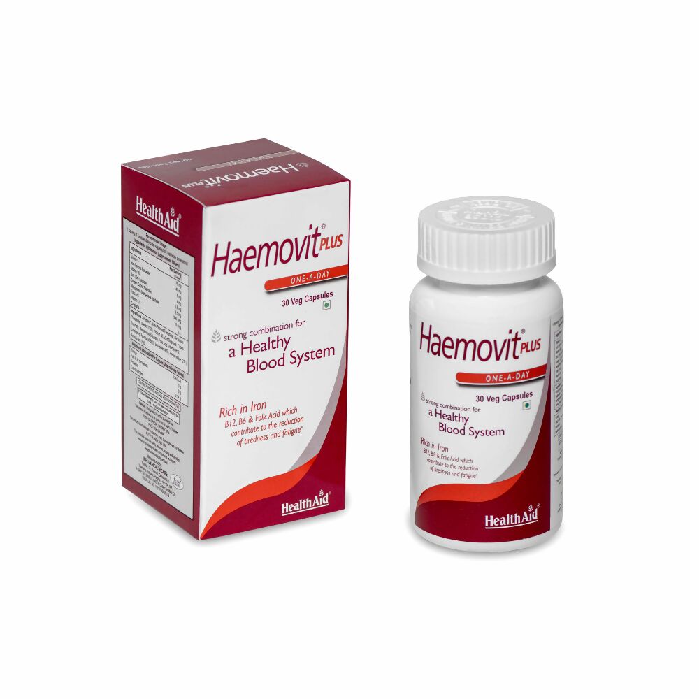 HealthAid Haemovit Plus Capsules - Swadesiicart