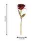 Tied Ribbons Rose Flower Artificial With Teddy - Valentines Day Gift Box | Swadesiicart