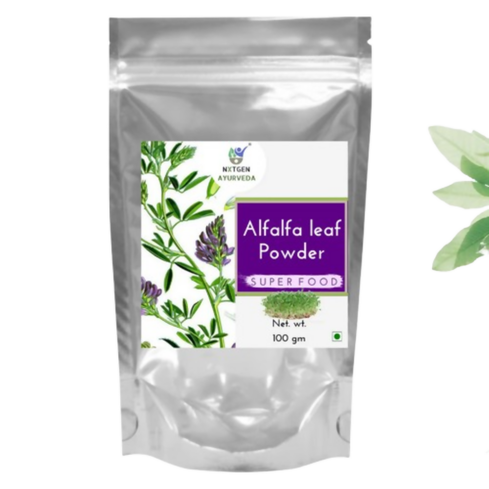 Nxtgen Ayurveda Alfalfa Leaf Powder | Swadesiicart