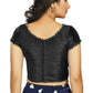 Aastha Fashion Women's Black Art Silk Designer Party Wear Readymade Blouse