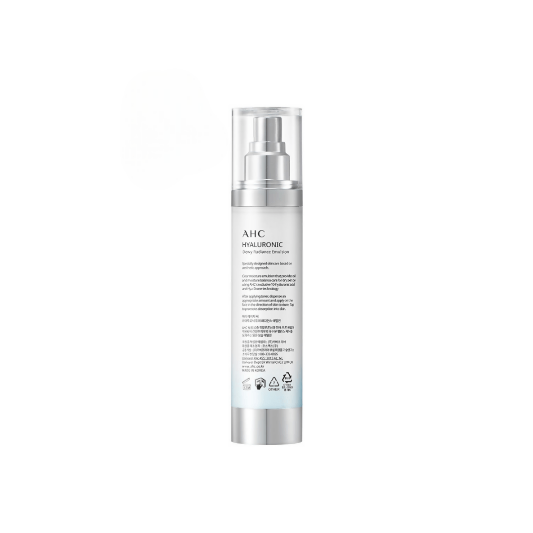 AHC Hyaluronic Dewy Radiance Emulsion Lightweight Moisturizer - Korean skincare | Swadesiicart