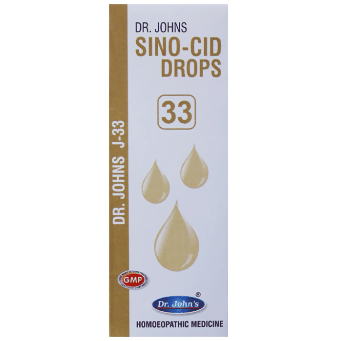 Dr. Johns J-33 Sinus Drops | Swadesiicart