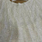 Jyoti Fashion Women's Off White Georgette Codding Thread with Sequins Embroidered Designer Lehenga Choli Set | Swadesiicart