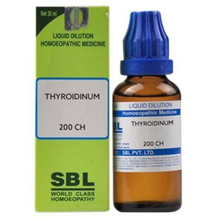 SBL Homeopathy Thyroidinum Dilution - Swadesiicart
