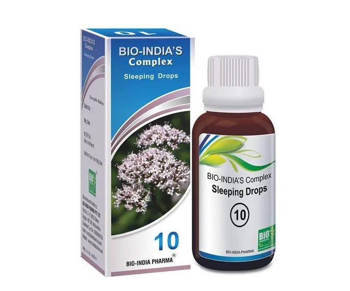 Bio India Homeopathy Complex 10 Sleeping Drops | Swadesiicart