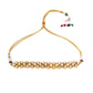 Kundan & Pearl Neckpiece (Gold) - Ruby Raang | Swadesiicart