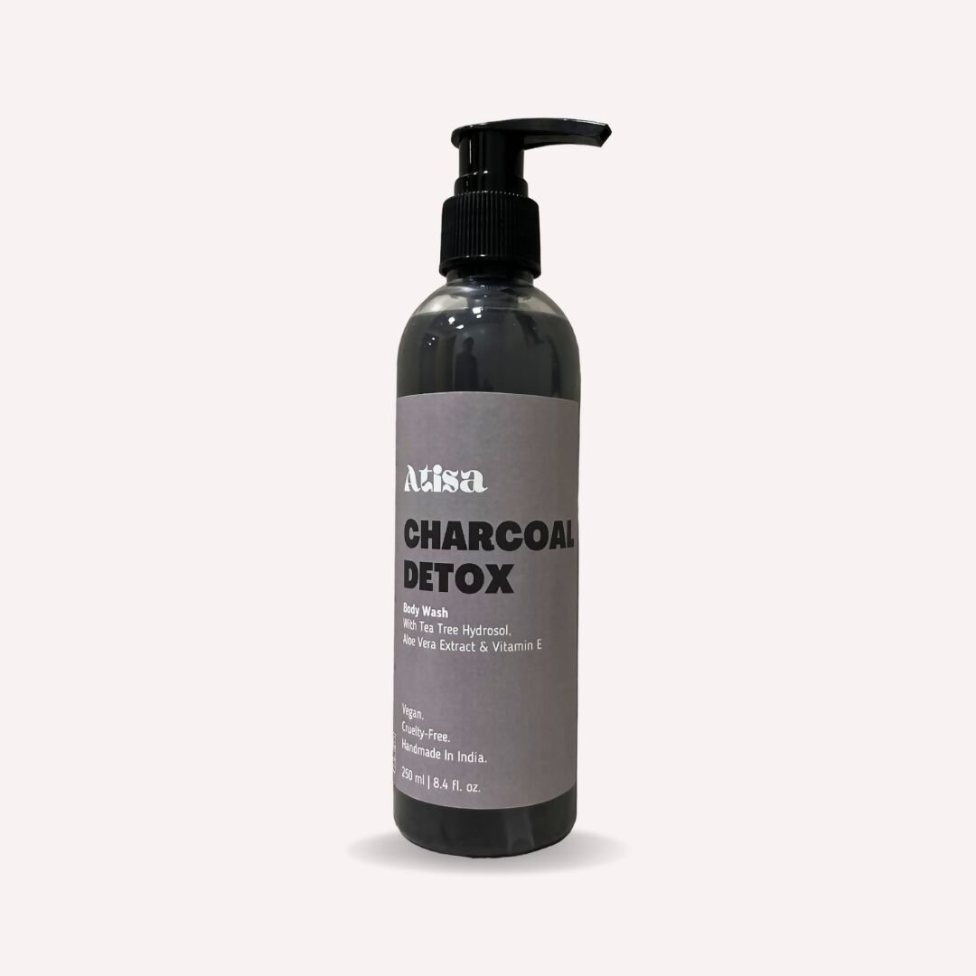 Atisa Charcoal Detox Body Wash | Swadesiicart