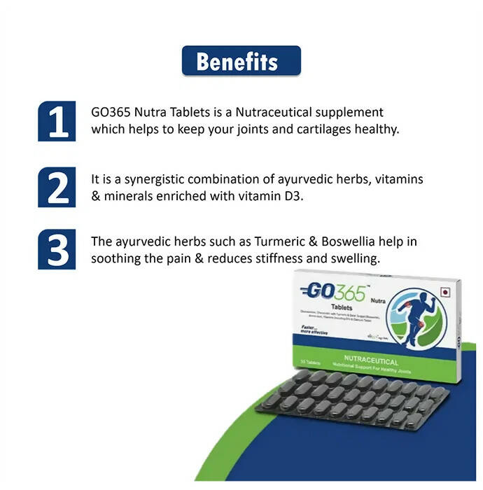 Charak Pharma Go 365 Nutra Tablets - Swadesiicart