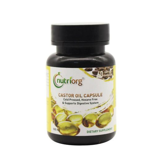 Nutriorg Castor Oil Soft Gel Capsules - Altcheeni