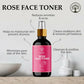 Ivory Natural Rose Facial Toner For Impurities, Soothing Hydration, Balancing Ph & Enhancing Skin Elasticity | Swadesiicart