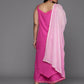 Ahalyaa Women's Traditional wear Kurta Set - Pink | Swadesiicart