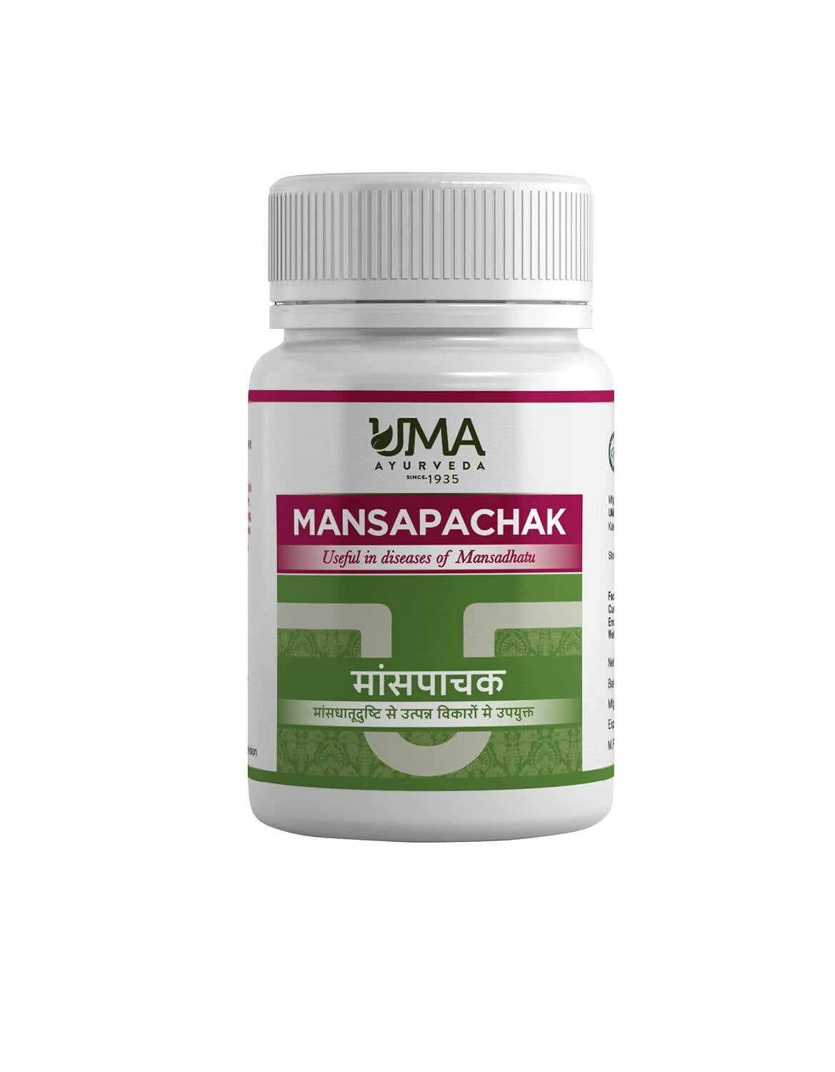 Uma Ayurveda Mansapachak Tablets - Uma Ayurveda