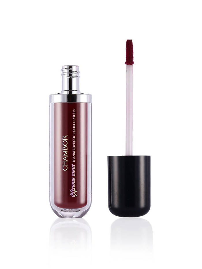 Chambor Extreme Wear Transferproof Liquid Lipstick - 406 - Swadesiicart