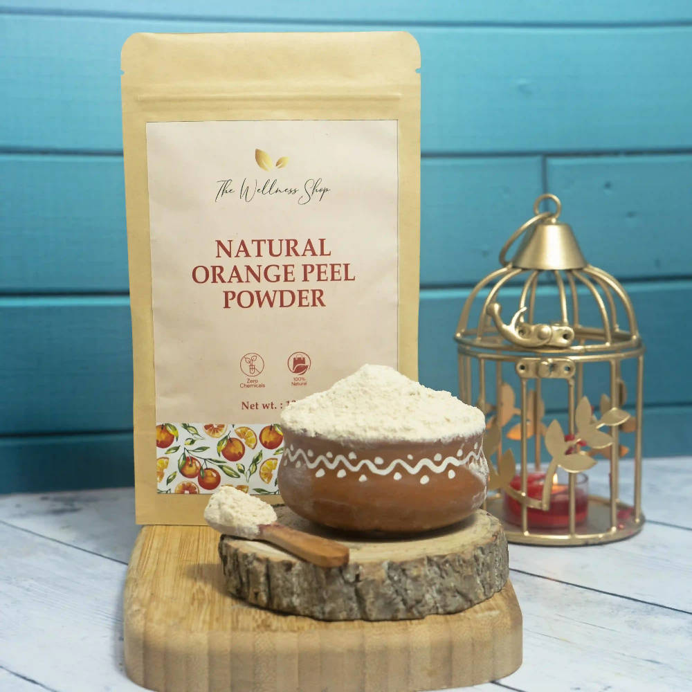 The Wellness Shop Natural Orange Peel Powder | Swadesiicart