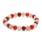 Red Carnelian, Amathyst Beads Bracelet - Ruby Raang | Swadesiicart
