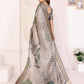 Joban Fashion Mutlicolor Art Print pattern Banarasi Silk Sarees | Swadesiicart
