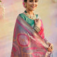 Shree Shyam Fashion Pink Soft Silk Saree
