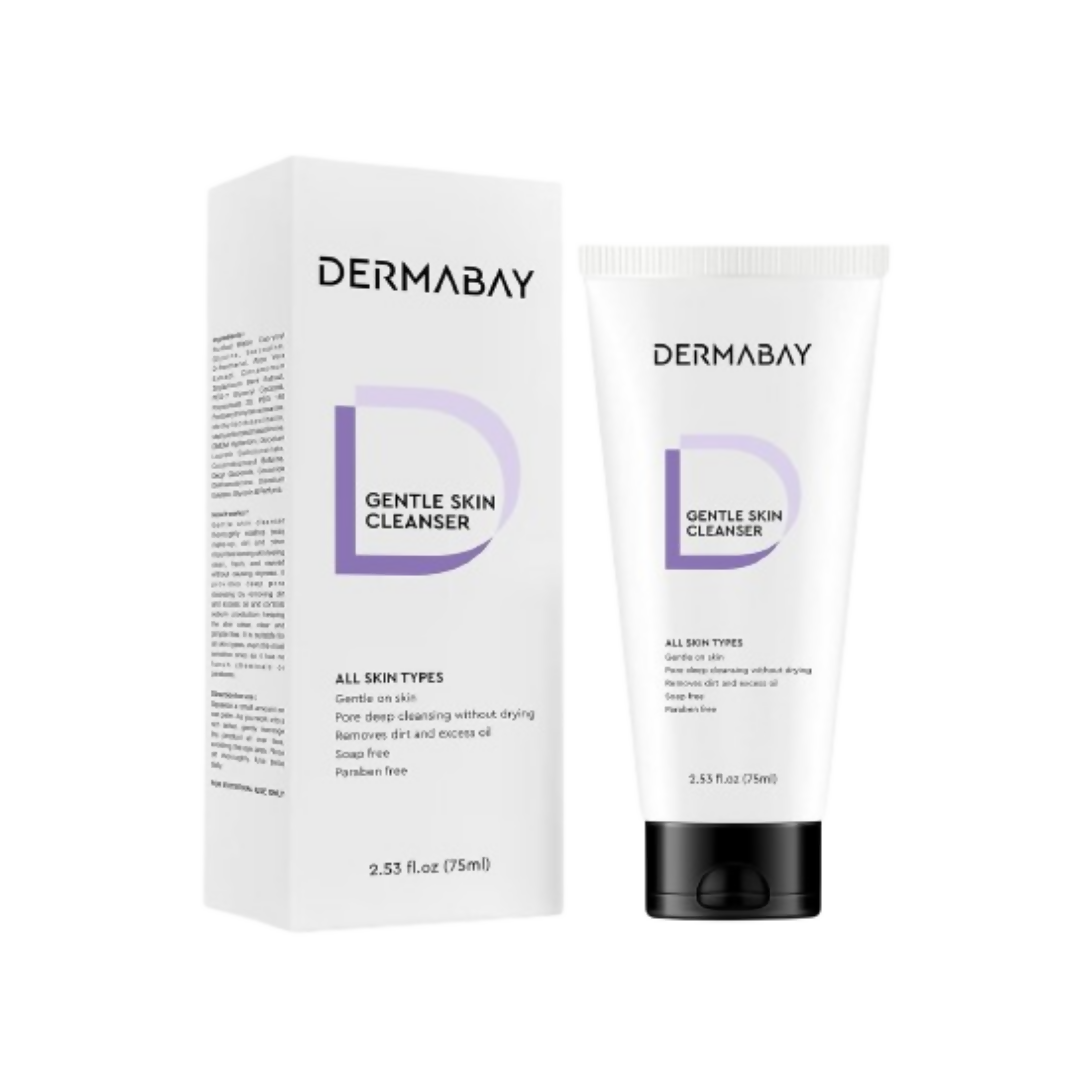 Dermabay Gentle Face Wash Ideal for Acne-Prone, Sensitive, Dry, Oily Skin | Swadesiicart