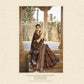 Brown Gajji Silk Gota With Minakari Work Saree With Unstitched Blouse - Norita Gajri
