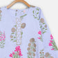Ahalyaa Blue Crepe Printed Kids Kurta Palazzo Set For Girls | Swadesiicart