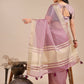 Shree Shyam Fashion Seoul Purple Organza Saree