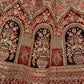 Jyoti Fashion Women's Red Velvet Multi Thread Embroidered with Zircon Diamond Wedding Lehenga Choli | Swadesiicart
