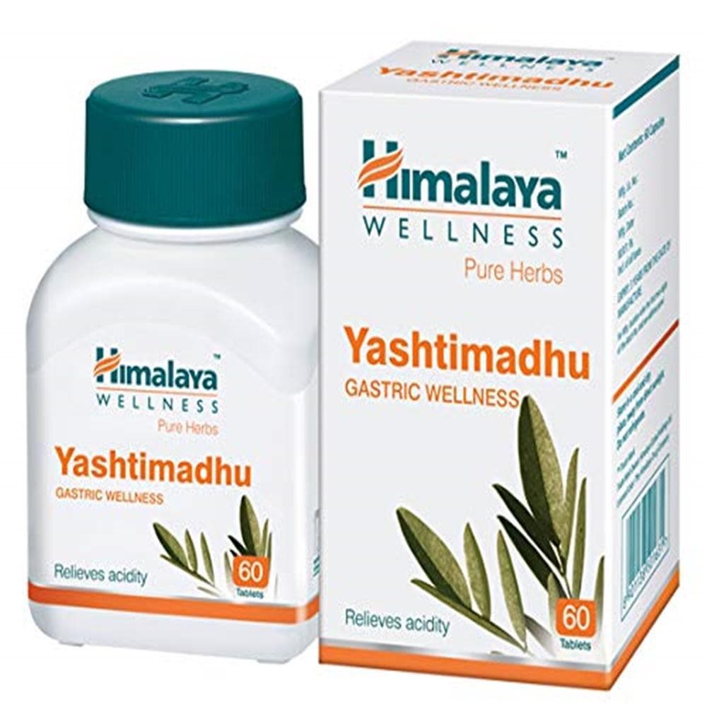 Himalaya Herbals - Yashtimadhu Gastric Wellness - Swadesiicart