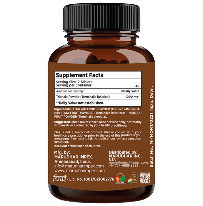 Minature Triphala Tablets | Swadesiicart